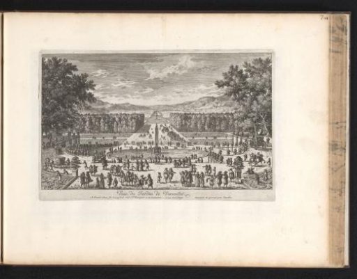 View of the Garden of Versailles