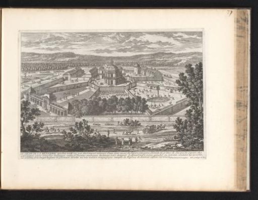 View of the menagerie of Versailles