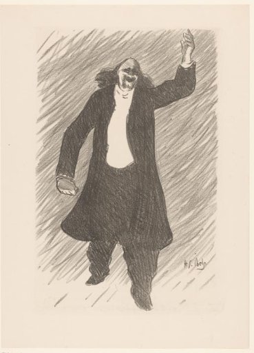 Portrait of the Chansonnier Marcel Legay