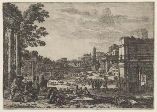 The Roman Forum in Rome