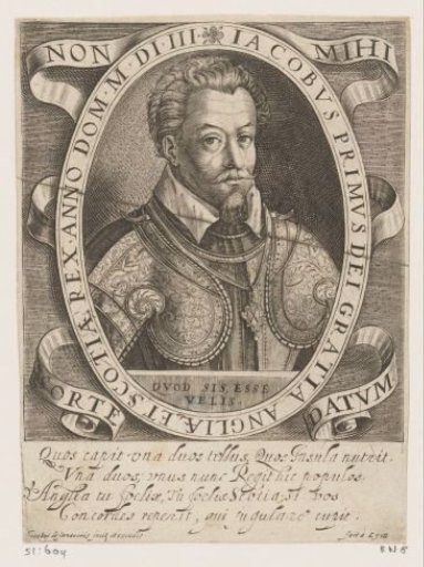 Portrait of King James I of England
