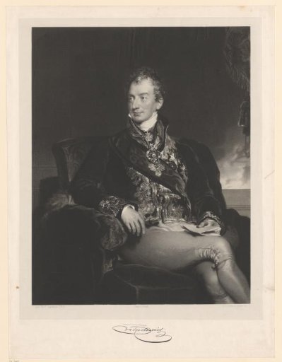 Portrait of Klemens Wenzel Metternich