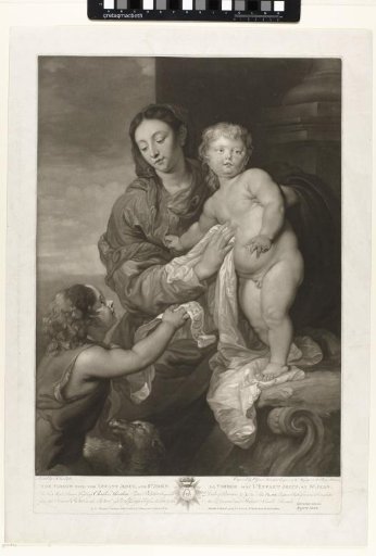 Mary with Christ and John the Baptist as Children