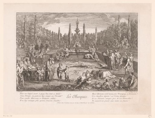 Burial of a satyr
