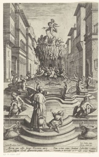 Neptune Fountain in Florence