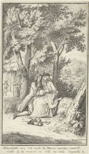 Meeting Between Louis XIV and the Duchess of Fontange