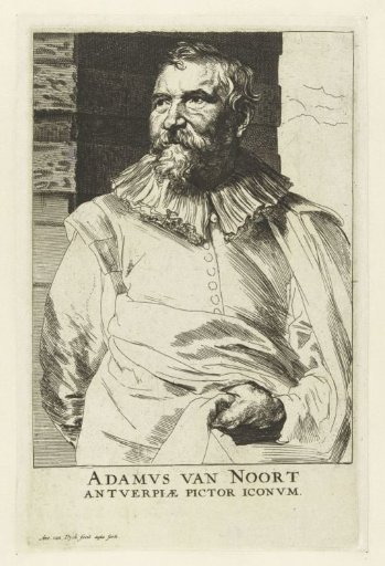 Portrait of Adam van Noort