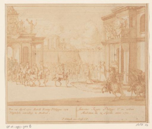 Entry of Philip V into Madrid, 1701