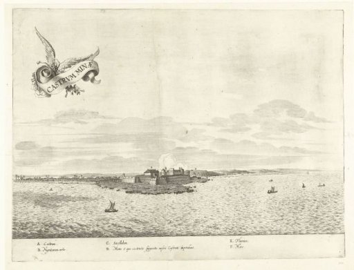 View of Fort Elmina, ca. 1636-1644