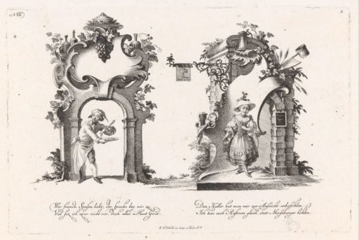 Gates with a Cook and a Woman