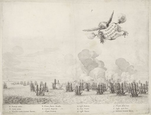 Third battle with the Portuguese fleet at Paraiba, 1640
