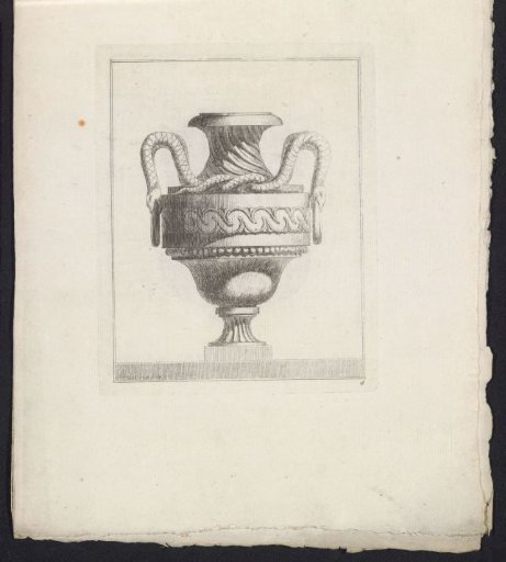 Vase with snakes