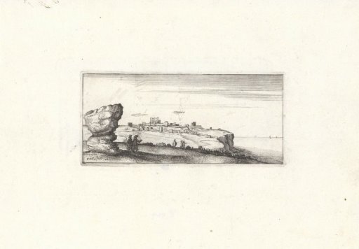View of ruins near Dover