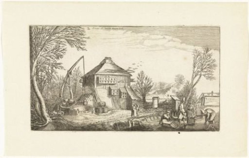Winter Landscape with Farm