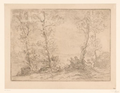 Landscape with a fisherman