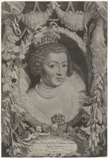 Portrait of Anne of Austria