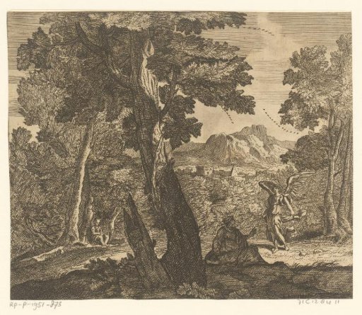 Angel points out the water source to Hagar