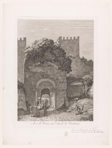 Arch of Drusus and Gate of St. Sebastian