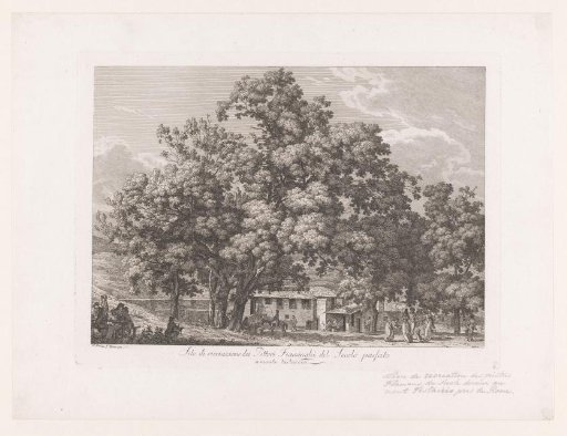 Inn on Monte Testaccio, place of recreation of the Bentveugels