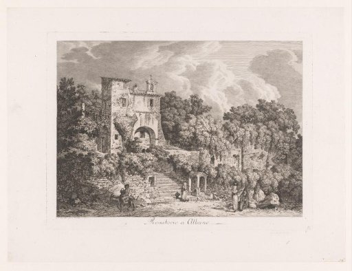 Hermit's chapel in Albano