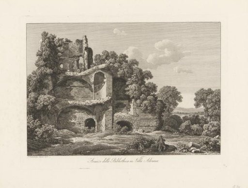 The ruin of Villa Driana