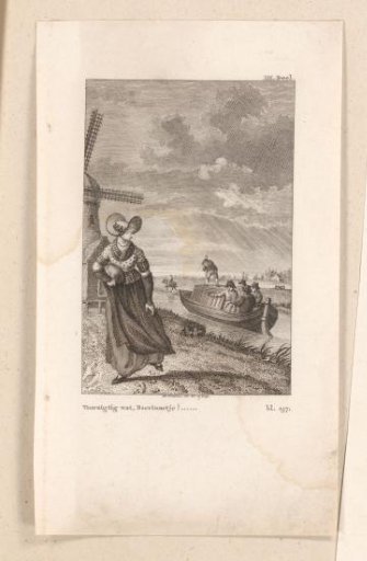 Susanna Bronkhorst and the towpath boat