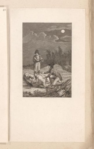 Reinoud Jan van Golstein and Frits with a Dying Horse