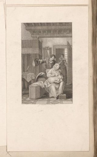 Hellemans visiting Hillegonda and her child