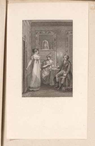 Man and Two Women in a Room
