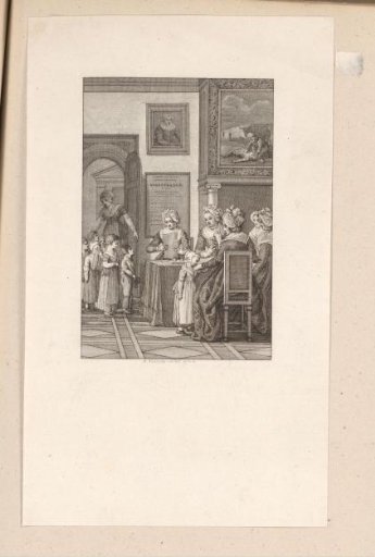 Five Regentesses at a Table