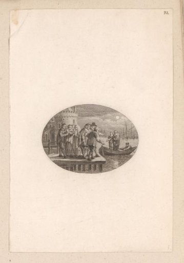 The flight of Hugo Grotius from Amsterdam in 1632