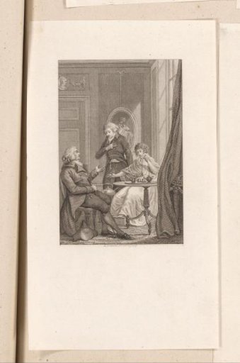 Merry young husbands in conversation with a man