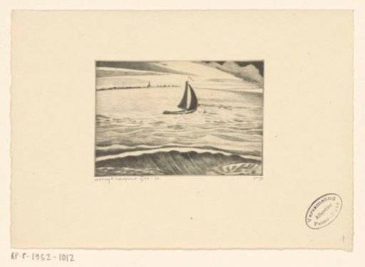 Sailing Ship at Marken