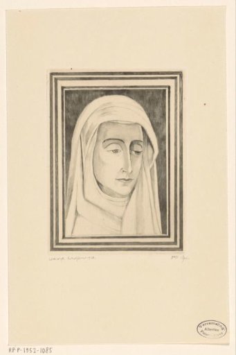 Head of a woman