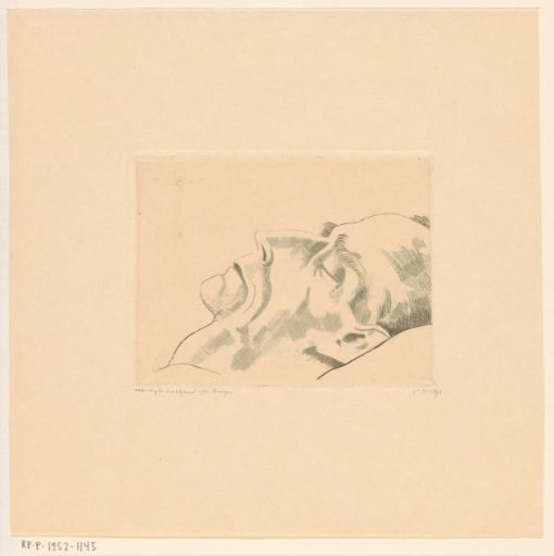 J.G. Beukers on his Deathbed