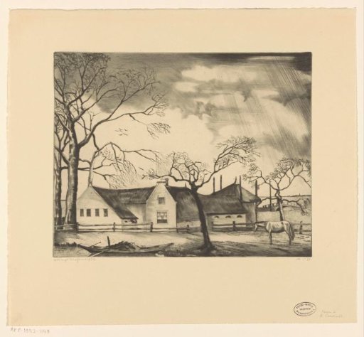 Farmhouse with hay barn in Nieuw-Loosdrecht