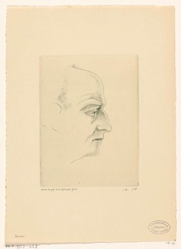 Portrait of Willem Marinus Dudok
