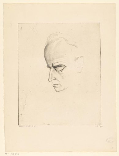 Portrait of Ferdinand Bordewijk