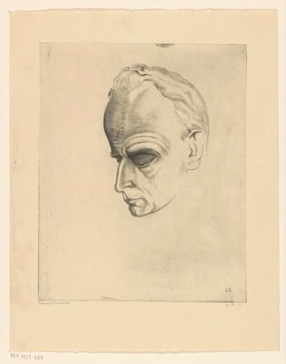 Portrait of Ferdinand Bordewijk