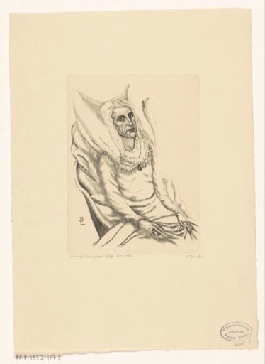 Portrait of Ange Mara Picnot