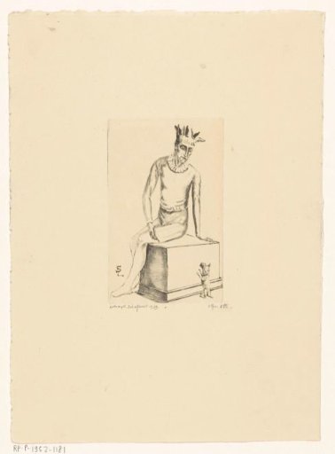 Harlequin and Dog