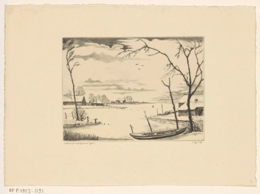 Winter Landscape near Amstelveen