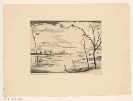 Winter Landscape near Amstelveen