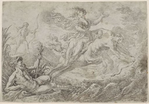 Nessus Struck by the Poison Arrow of Hercules