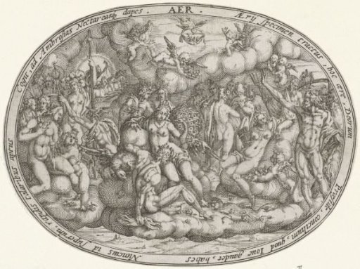Olympian Gods among the Clouds: the element Air
