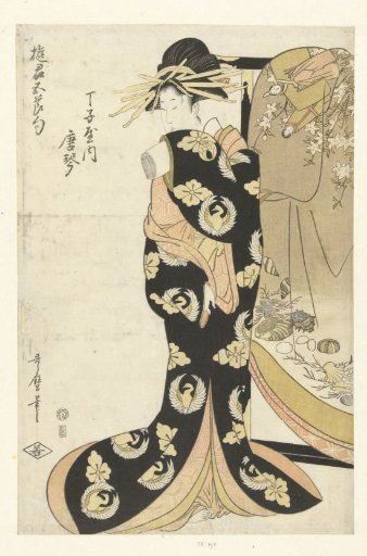Courtesan Karagoto from the Chojiya house