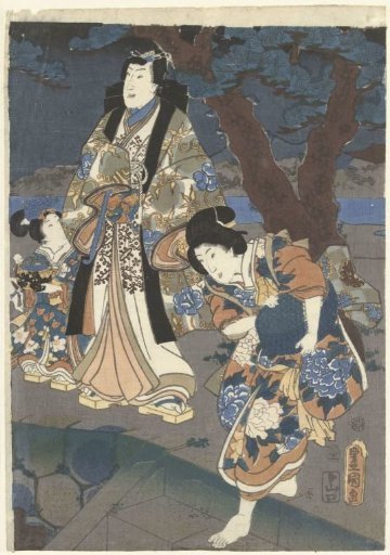 Gathering Shells on the Beach of Akashi