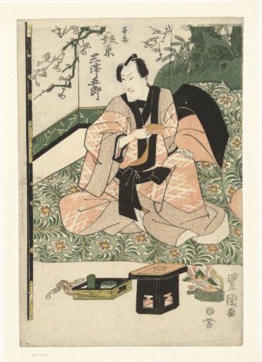 Actor Bando Mitsugoro III in the Role of Kizo