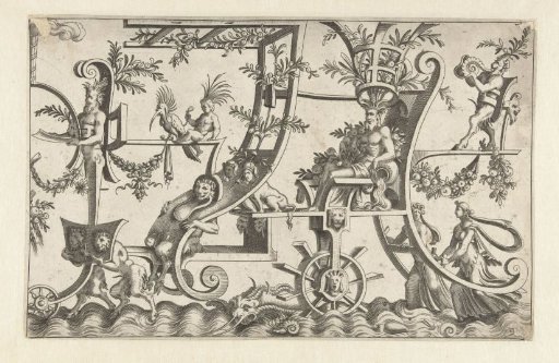 Triumphal Chariot with a River God