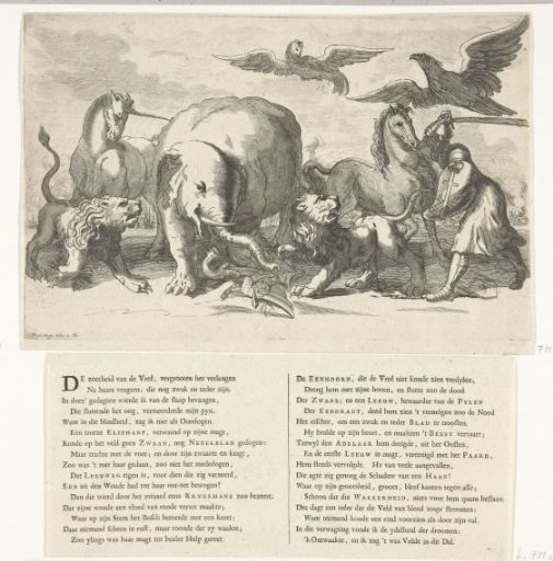 Allegory of the Northern War, 1700
